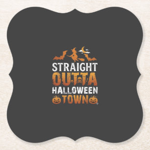 Direkt aus Halloween Town Hexenmondfledermäuse Pum Untersetzer