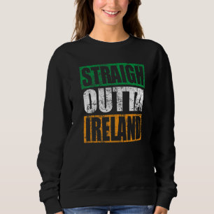 Direkt aus Irland Retro St. Patrick's Day Gif Sweatshirt