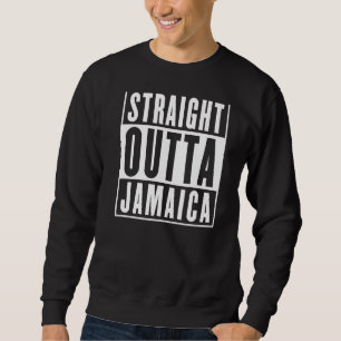 Direkt aus Jamaika Lustige jamaikanische Männer Fr Sweatshirt
