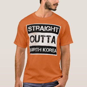 Direkt aus Nordkorea Reisegeschenk Land E T-Shirt