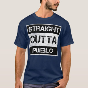 Direkt aus Pueblo Colorado Vintage abgenutzt T-Shirt