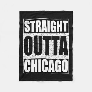Direkt außerhalb Chicago Illinois Staat Fleecedecke