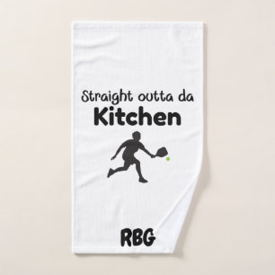 Direkt außerhalb Da Kitchen - Pickleball Spaß Handtuch