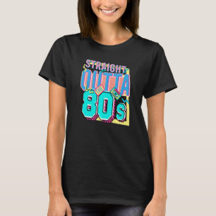 Direkt außerhalb des 80ers Geboren 1980er Nostalgi T-Shirt