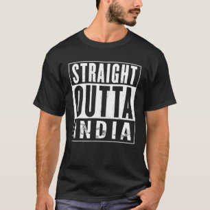 Direkt außerhalb Indiens Funny T-Shirt