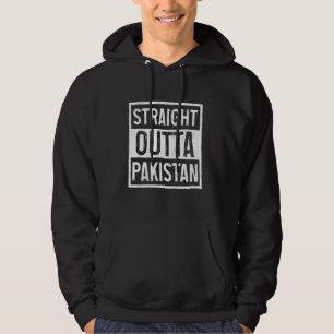 Direkt außerhalb Pakistans Vintager pakistanischer Hoodie