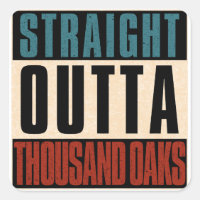 Direkt außerhalb Tausend Eaks California CA