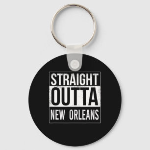 Direkt außerhalb von New Orleans - US-amerikanisch Schlüsselanhänger