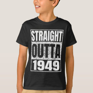 Direkt hinter dem 1949 erwachsenen Klippenjahr des T-Shirt