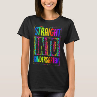 Direkt in den Kindergarten zurück zur Schule Die T T-Shirt