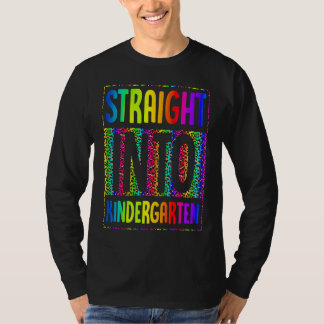 Direkt in den Kindergarten zurück zur Schule Die T T-Shirt
