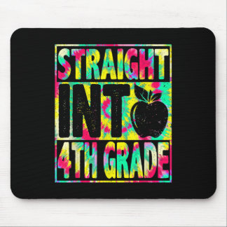 Direkt in die 4. Klasse Zurück in die Schule Tie D Mousepad