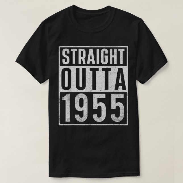 Direkt nach 1955 Geburtstag  T-Shirt (Design vorne)