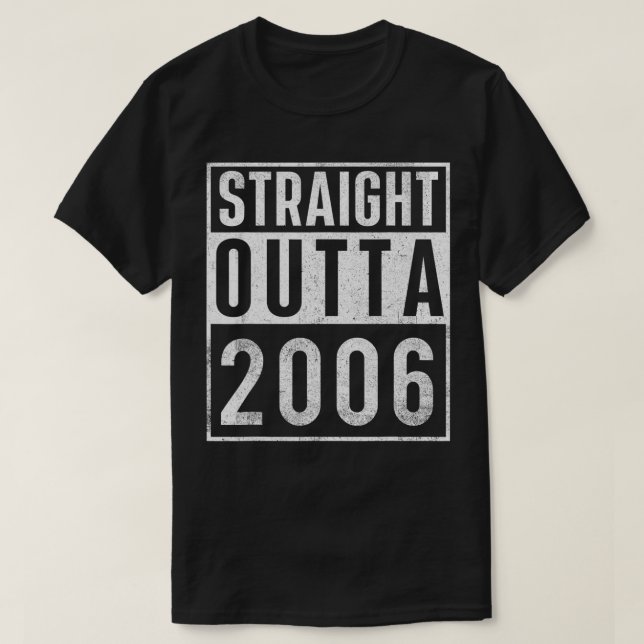 Direkt nach 2006 Geburtstag T-Shirt (Design vorne)