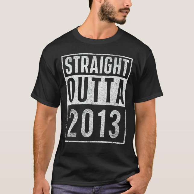 Direkt nach 2013 Geburtstag T-Shirt (Vorderseite)