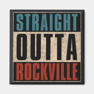 Direkt Outta Rockville Maryland MD Magnet