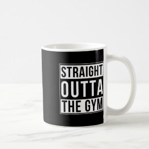 Direkt über dem Gym Funny Bodybuilding Weightli Kaffeetasse