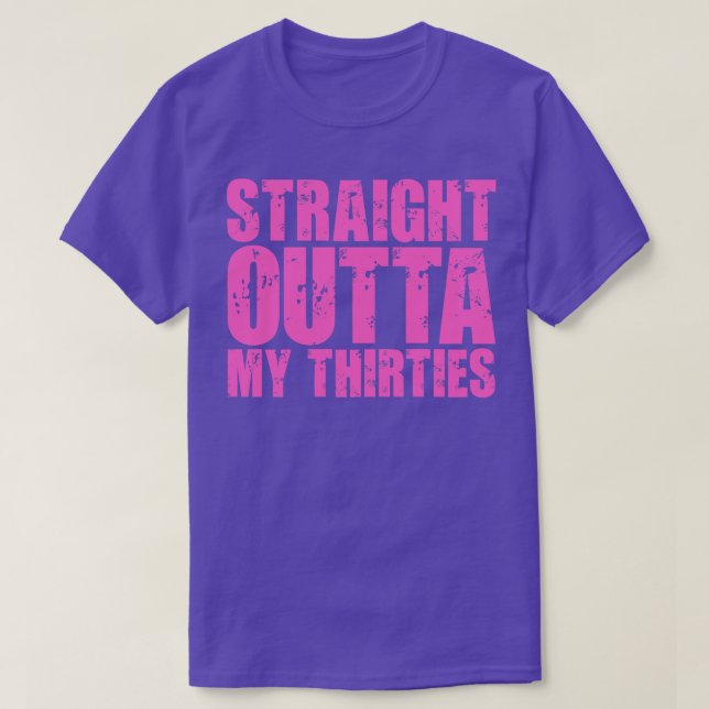 Direkt über meine Dreißiger T-Shirt (Design vorne)