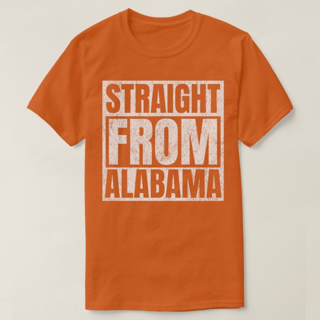 Direkt von Alabama TShirt (Design vorne)