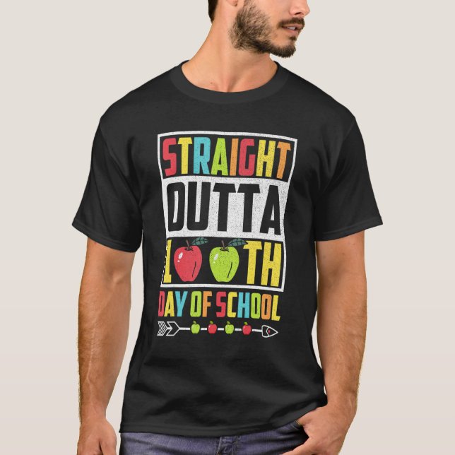 Direkt vor dem 100. Schultag T-Shirt (Vorderseite)