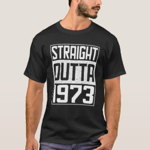 Direkte Ausfahrt 1973 49 Jahre alt 49. Geburtstag T-Shirt