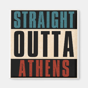 Direkte Ausfahrt Athens Georgia GA Magnet