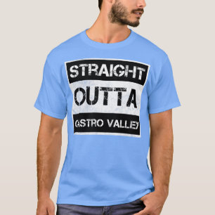 Direkte Ausfahrt Castro Valle California Vintag Di T-Shirt