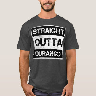 Direkte Ausfahrt Durango City Mexiko Vintage Entfe T-Shirt