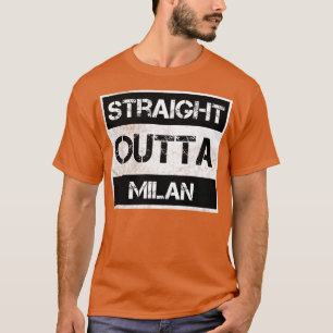 Direkte Ausfahrt Mailand Italien Vintag beängstige T-Shirt