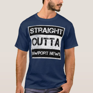 Direkte Ausfahrt Newport News Virginia Vintag Dist T-Shirt