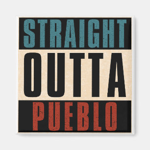 Direkte Ausfahrt Pueblo Colorado CO Magnet