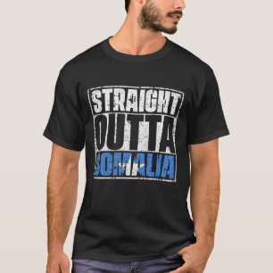 Direkte Außenflagge Somalia T-Shirt