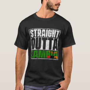 Direkte Außenta Zambia Flag T-Shirt