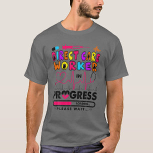 Direkte Betreuer in der laufenden Krankenversicher T-Shirt