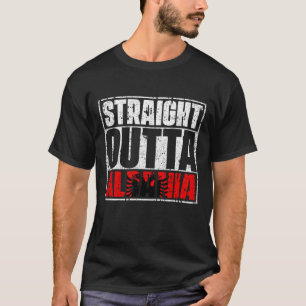Direkte Flagge Albaniens T-Shirt