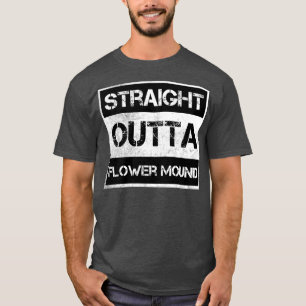 Direkte Outta Blume Moundtown Texas Vintag Dis T-Shirt