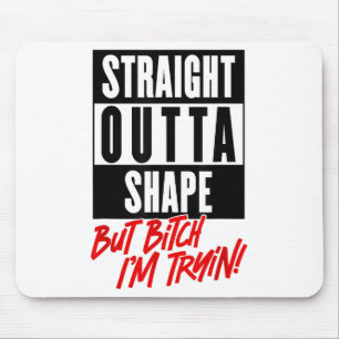 Direkte Outta-Form, aber ich versuche die lustige  Mousepad