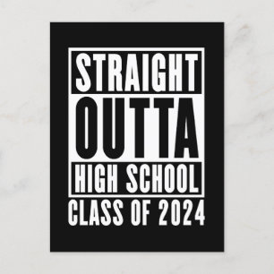 Direkte Outta High School 2024 Postkarte