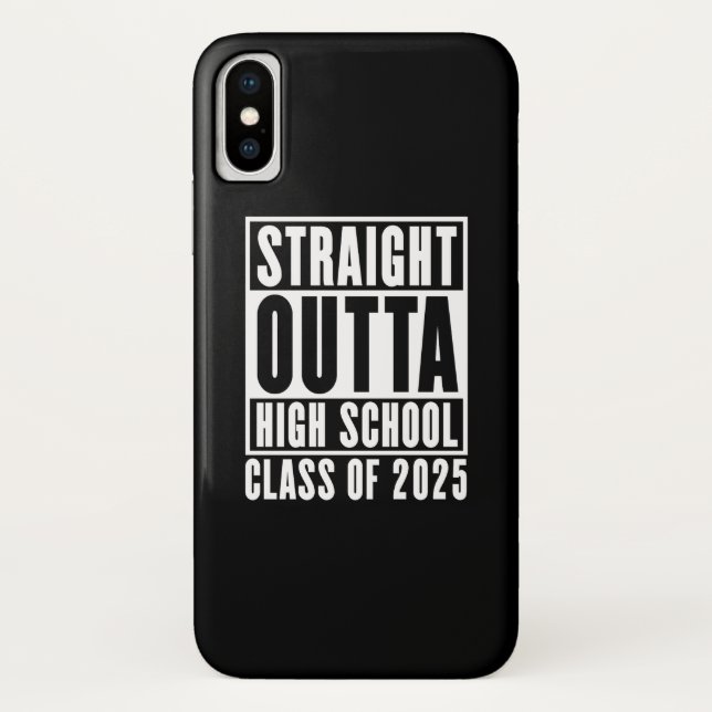 Direkte Outta High School 2025 Case-Mate iPhone Hülle (Rückseite)