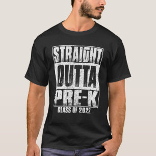 Direkte Outta Pre-K School Abschluss Klasse von 20 T-Shirt