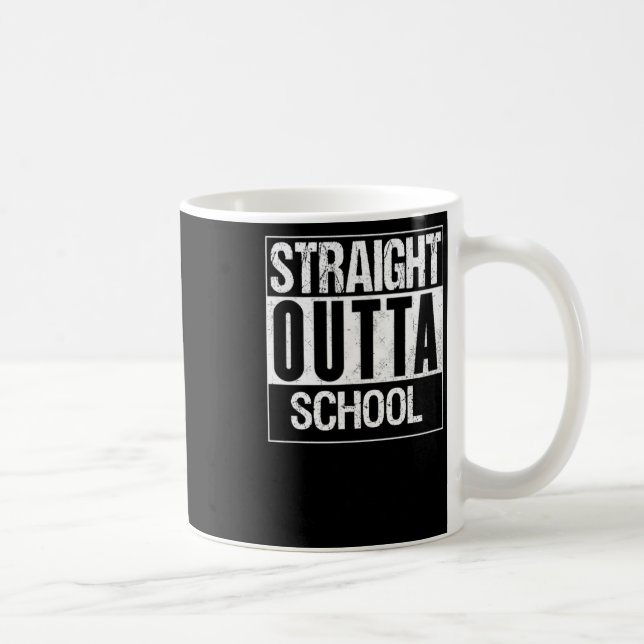 Direkte Outta School 1 Kaffeetasse (Rechts)