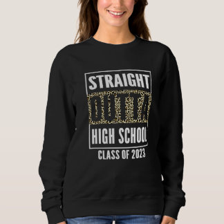 Direkte Outta School 2023 Leopard High School Sweatshirt