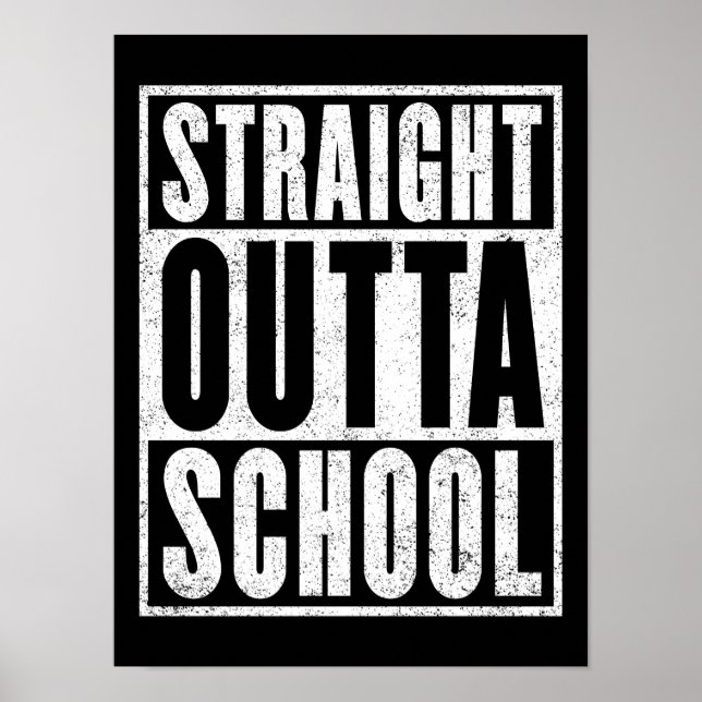 Direkte Outta School (Not leidende Version) Poster (Vorne)