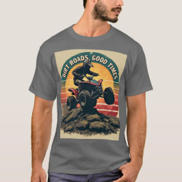Direkte Straßen, gute Zeiten - Abenteuer T-Shirt