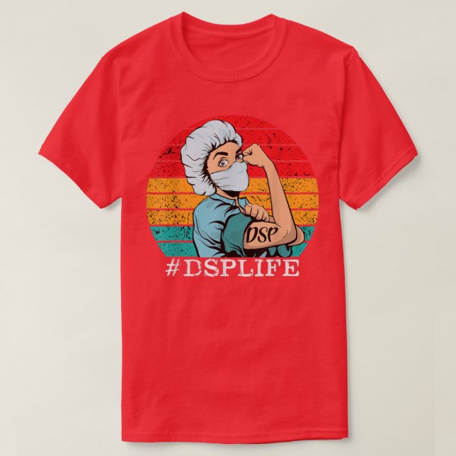 Direkte Unterstützung für DSP Life Personen Pro T-Shirt (Design vorne)