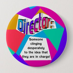 direkte verantwortliche Runde Button