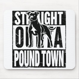 Direkter Outta Pound Town Mouse Pad Mousepad