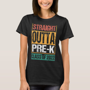 Direkter Outta Pre-K-Vorschul-Abschluss 2 T-Shirt