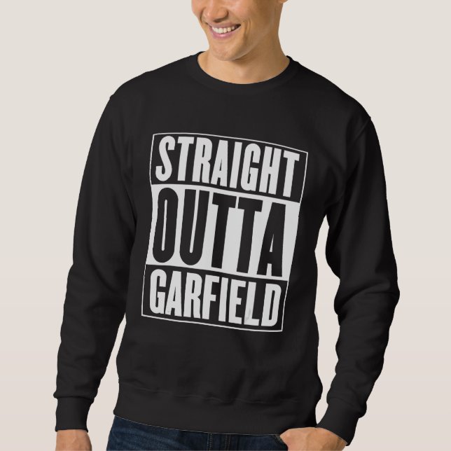 Direktes Outta Garfield Shirt (Vorderseite)
