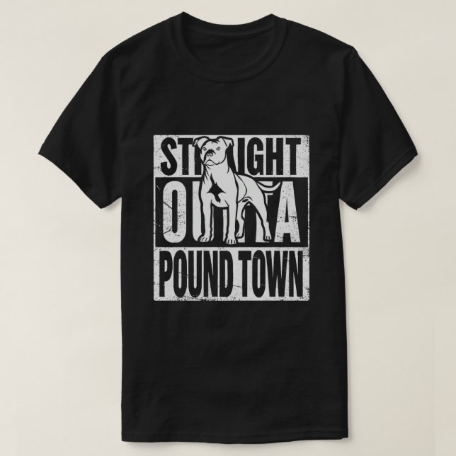 Direktes Outta Pound Town Shirt (Design vorne)